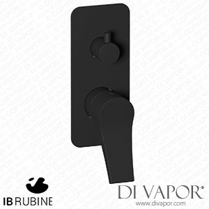 IB Rubinetti ETW310NP Twitter Exposed Parts for Manual Wall Mixer with Two Ways Diverter Spare Parts