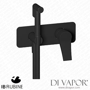 IB Rubinetti ETW706NP Twitter Exposed Parts for Bidet Spray Complete with Mixer Spare Parts
