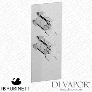 IB Rubinetti EUA111CCNBT Aqua - 1 Way Thermostatic Shower Spare Parts