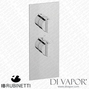 IB Rubinetti EUA111CCNHJ Aqua - 1 Way Thermostatic Shower Spare Parts