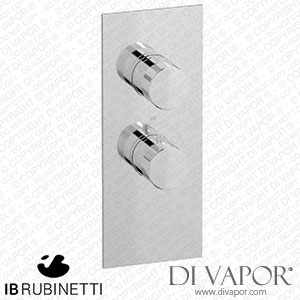 IB Rubinetti EUA111CCNID1 Aqua - 1 Way Thermostatic Shower Spare Parts