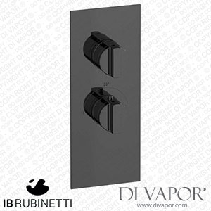 IB Rubinetti EUA111CFNHJ Aqua - 1 Way Thermostatic Shower Spare Parts