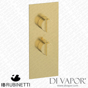 IB Rubinetti EUA111ISNHJ Aqua - 1 Way Thermostatic Shower Spare Parts