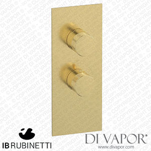 IB Rubinetti EUA111ISNID1 Aqua - 1 Way Thermostatic Shower Spare Parts