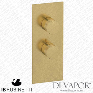 IB Rubinetti EUA111ONNID1 Aqua - 1 Way Thermostatic Shower Spare Parts