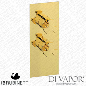 IB Rubinetti EUA111OONBT Aqua - 1 Way Thermostatic Shower Spare Parts