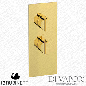 IB Rubinetti EUA111OONHJ Aqua - 1 Way Thermostatic Shower Spare Parts