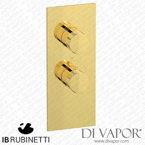 IB Rubinetti EUA111OONID1 Aqua - 1 Way Thermostatic Shower Spare Parts