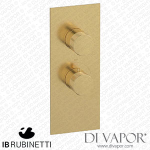 IB Rubinetti EUA111OSNID1 Aqua - 1 Way Thermostatic Shower Spare Parts