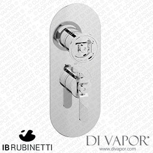 IB Rubinetti EUA112CCNB1 Aqua - 1 Way Thermostatic Shower Spare Parts