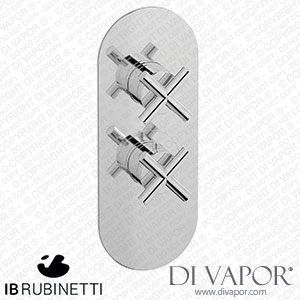 IB Rubinetti EUA112CCNWO Aqua - 1 Way Thermostatic Shower Spare Parts