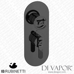 IB Rubinetti EUA112CFNB1 Aqua - 1 Way Thermostatic Shower Spare Parts