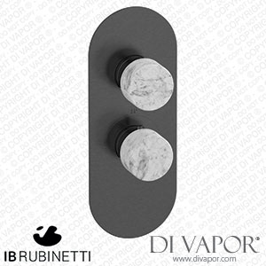 IB Rubinetti EUA112CSNMR_1 Aqua - 1 Way Thermostatic Shower Spare Parts