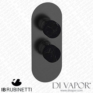 IB Rubinetti EUA112CSNMR_2 Aqua - 1 Way Thermostatic Shower Spare Parts