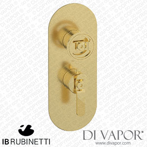 IB Rubinetti EUA112ISNB1 Aqua - 1 Way Thermostatic Shower Spare Parts