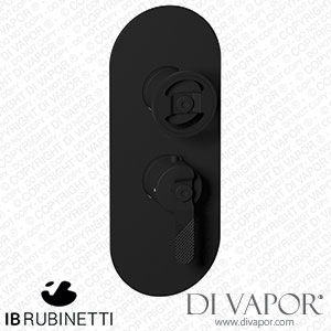 IB Rubinetti EUA112NPNB1 Aqua - 1 Way Thermostatic Shower Spare Parts