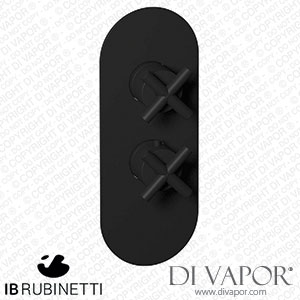 IB Rubinetti EUA112NPNWO Aqua - 1 Way Thermostatic Shower Spare Parts