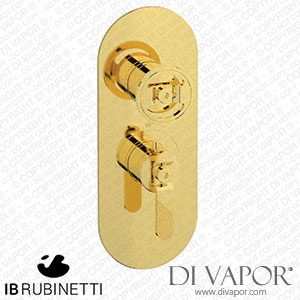 IB Rubinetti EUA112OONB1 Aqua - 1 Way Thermostatic Shower Spare Parts
