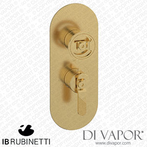 IB Rubinetti EUA112OSNB1 Aqua - 1 Way Thermostatic Shower Spare Parts