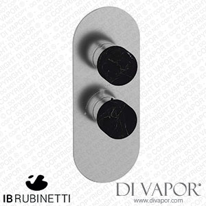IB Rubinetti EUA112SSNMR_2 Aqua - 1 Way Thermostatic Shower Spare Parts