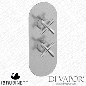 IB Rubinetti EUA112SSNWO Aqua - 1 Way Thermostatic Shower Spare Parts