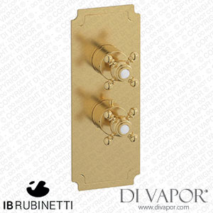 IB Rubinetti EUA115OSNHR Aqua - 1 Way Thermostatic Shower Spare Parts