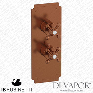 IB Rubinetti EUA115RRNHR Aqua - 1 Way Thermostatic Shower Spare Parts