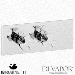 IB Rubinetti EUA121CCNBT Aqua - 1 Way Thermostatic Shower Spare Parts
