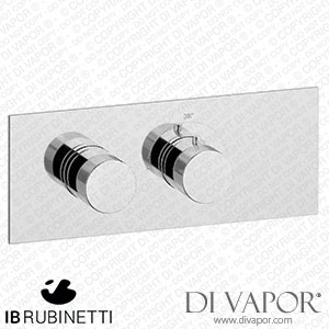 IB Rubinetti EUA121CCNID1 Aqua - 1 Way Thermostatic Shower Spare Parts