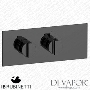 IB Rubinetti EUA121CFNHJ Aqua - 1 Way Thermostatic Shower Spare Parts