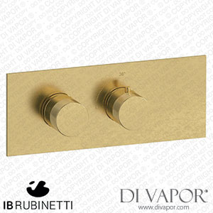 IB Rubinetti EUA121ONNID1 Aqua - 1 Way Thermostatic Shower Spare Parts