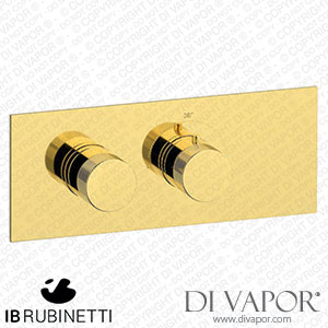 IB Rubinetti EUA121OONID1 Aqua - 1 Way Thermostatic Shower Spare Parts