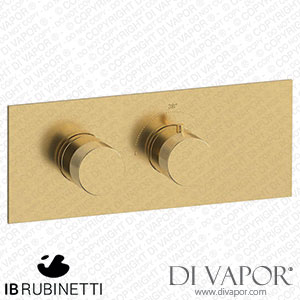 IB Rubinetti EUA121OSNID1 Aqua - 1 Way Thermostatic Shower Spare Parts