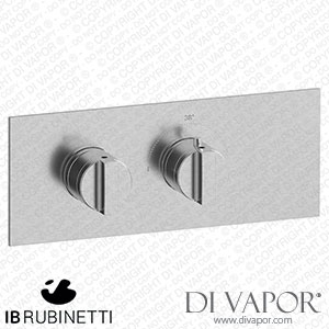IB Rubinetti EUA121SSNHJ Aqua - 1 Way Thermostatic Shower Spare Parts