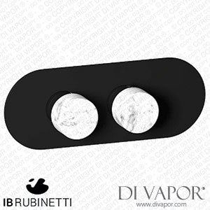 IB Rubinetti EUA122NPNMR_1 Aqua - 1 Way Thermostatic Shower Spare Parts