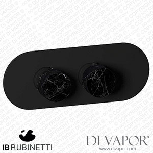 IB Rubinetti EUA122NPNMR_2 Aqua - 1 Way Thermostatic Shower Spare Parts