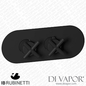 IB Rubinetti EUA122NPNWO Aqua - 1 Way Thermostatic Shower Spare Parts