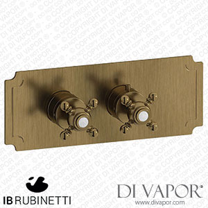 IB Rubinetti EUA125BBNHR Aqua - 1 Way Thermostatic Shower Spare Parts