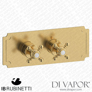 IB Rubinetti EUA125OSNHR Aqua - 1 Way Thermostatic Shower Spare Parts