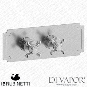 IB Rubinetti EUA125SSNHR Aqua - 1 Way Thermostatic Shower Spare Parts