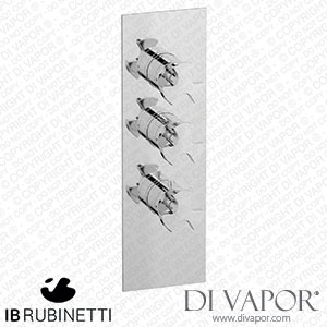IB Rubinetti EUA211CCNBT Aqua - 2 Ways Thermostatic Shower Spare Parts
