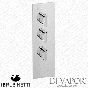 IB Rubinetti EUA211CCNHJ Aqua - 2 Ways Thermostatic Shower Spare Parts