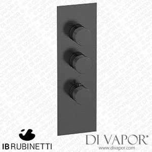 IB Rubinetti EUA211CSNID1 Aqua - 2 Ways Thermostatic Shower Spare Parts
