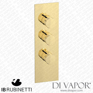 IB Rubinetti EUA211IINID1 Aqua - 2 Ways Thermostatic Shower Spare Parts