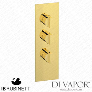 IB Rubinetti EUA211OONHJ Aqua - 2 Ways Thermostatic Shower Spare Parts