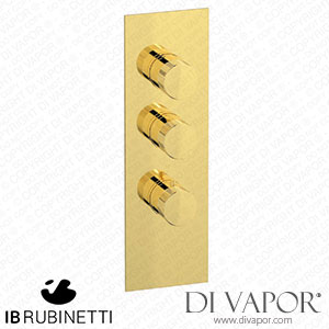 IB Rubinetti EUA211OONID1 Aqua - 2 Ways Thermostatic Shower Spare Parts