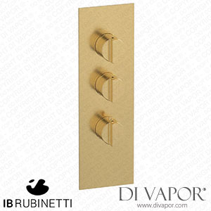 IB Rubinetti EUA211OSNHJ Aqua - 2 Ways Thermostatic Shower Spare Parts