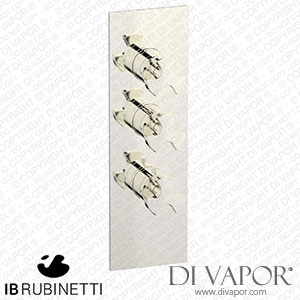 IB Rubinetti EUA211PLNBT Aqua - 2 Ways Thermostatic Shower Spare Parts