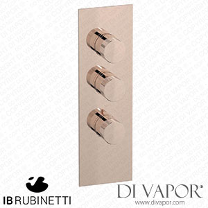IB Rubinetti EUA211RSNID1 Aqua - 2 Ways Thermostatic Shower Spare Parts