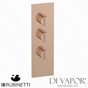 IB Rubinetti EUA211SRNHJ Aqua - 2 Ways Thermostatic Shower Spare Parts